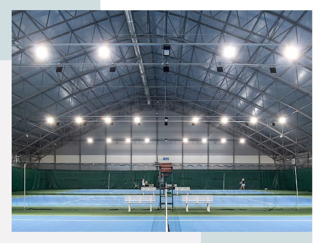 Строительство теннисных кортов в Киржач от 619 руб.