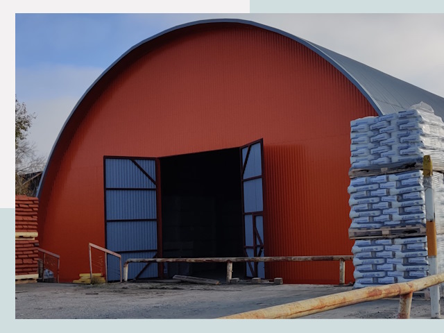 Полукруглые ангары по цене от 619 руб. в Киржач