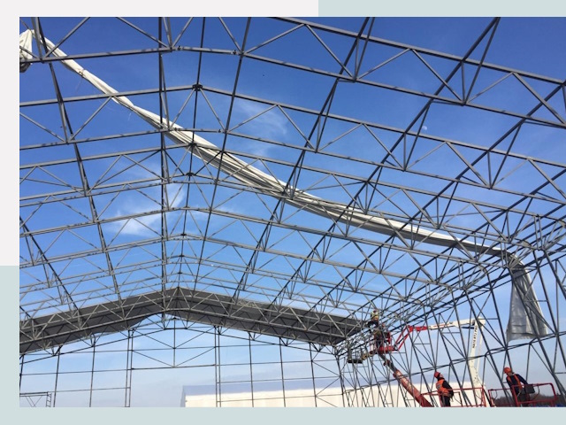 Шатровые ангары от 619 руб. в Киржаче и Владимирской области