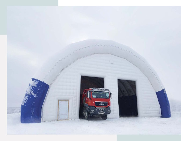 Мобильные ангары в Киржаче