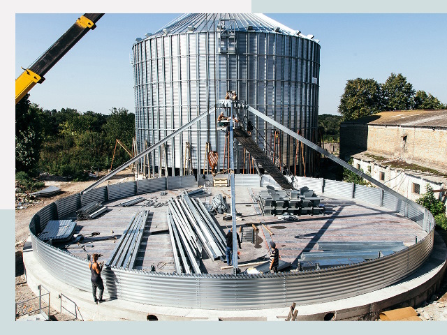 Силосы для зерна в Киржач от 619 руб. - Надёжное хранение