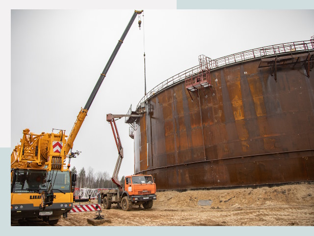 Монтаж резервуаров в Киржаче от 619 руб. за м³