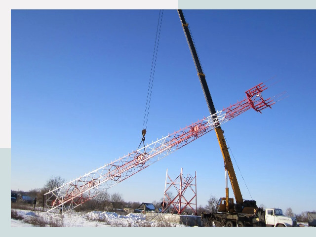 Строительство башен связи в Киржаче от 619 руб.