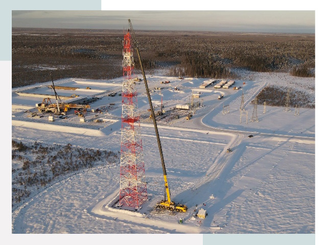 Мачты связи в Киржаче