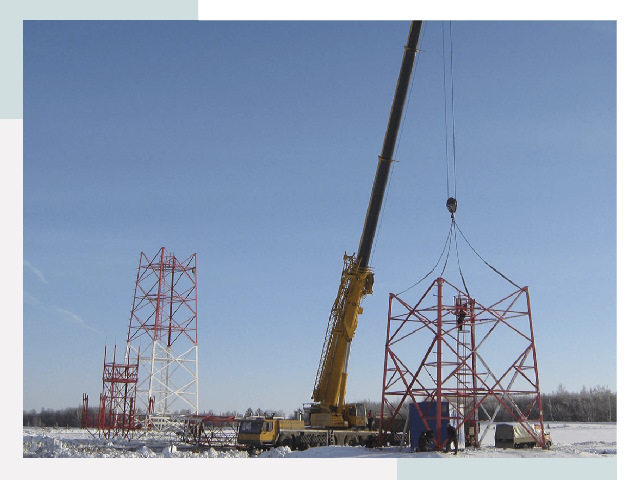 Монтаж вышек связи в Киржаче