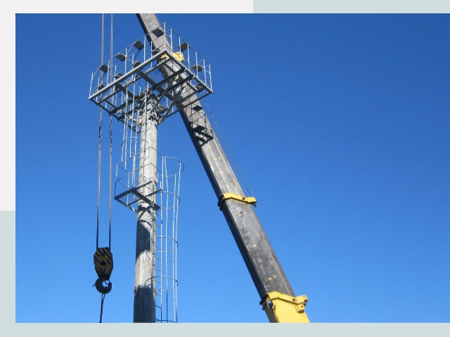 Монтаж осветительных мачт в Киржач от 619 руб.