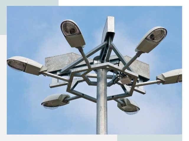 Монтаж осветительных мачт в Киржаче