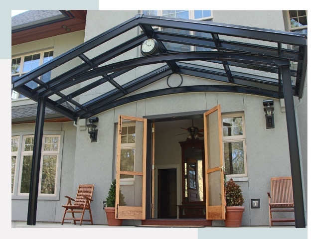 Козырьки металлические в Киржаче