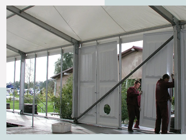 Быстро сборные шатры в Киржач от 619 руб. за м²