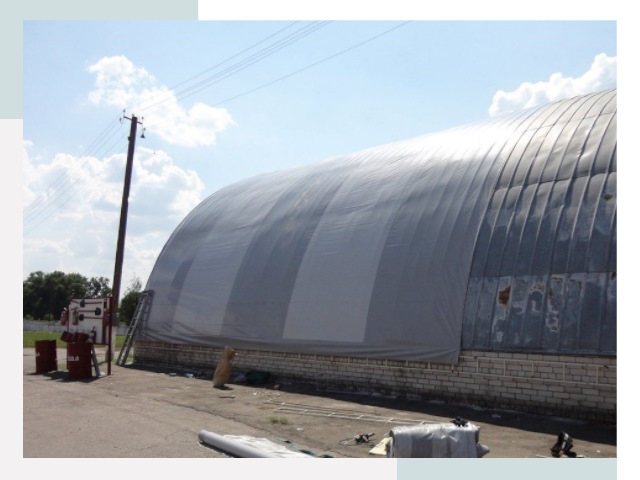 Ремонт ангаров в Киржаче